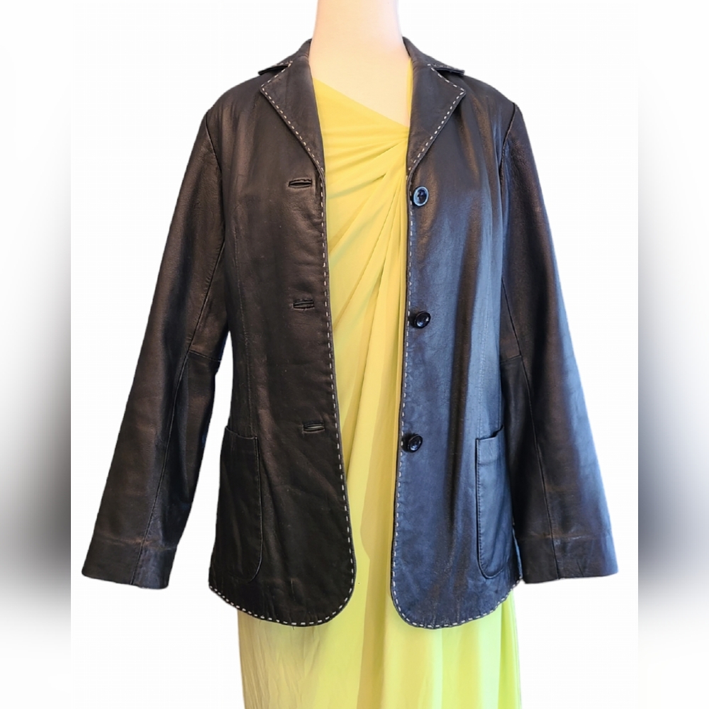 Yvonne & Marie size 6 black coat